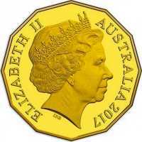  50 центов 2013-2018 годов, Австралийский герб, фото 1 