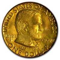  1 доллар 1922 года, 100 лет со дня рождения Улисса Гранта, фото 1 