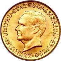  1 доллар 1916-1917 годов, Уильям Мак-Кинли, фото 1 