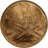  5 долларов 2002 года, XIX зимние Олимпийские Игры, Солт-Лейк-Сити 2002, фото 1 