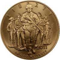  5 долларов 2011 года, Армия США, фото 1 