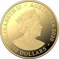  10 долларов 2020 года, Эврика! - Австралийская золотая лихорадка, фото 1 