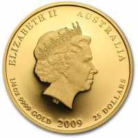  25 долларов 2009 года, Год быка, фото 1 