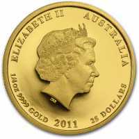  25 долларов 2011 года, Год кролика, фото 1 