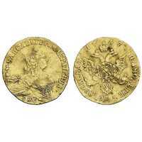  1 червонец 1757 года, Елизавета 1, фото 1 