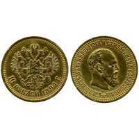  10 рублей 1894 года (золото, Александр III), фото 1 
