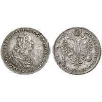  Полтина 1727 года, Петр 2, фото 1 