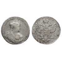  Полтина 1739 года, Анна Иоанновна, фото 1 