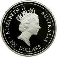  200 долларов 1993-1994 годов, Австралийская коала, фото 1 