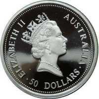  50 долларов 1997-1998 годов, Австралийская коала, фото 1 