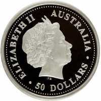  50 долларов 2001 года, Две коалы на фоне Австралии, фото 1 