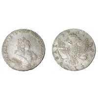  1 рубль 1752 года, Елизавета 1, фото 1 
