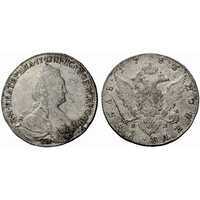  1 рубль 1783 года, Екатерина 2, фото 1 
