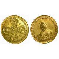  10 рублей 1759 года, Екатерина 2, фото 1 
