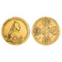  10 рублей 1762 года, Пётр 3, фото 1 
