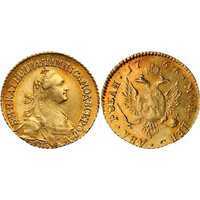  2 рубля 1766 года, Екатерина 2, фото 1 