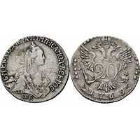  20 копеек 1769 года, Екатерина 2, фото 1 