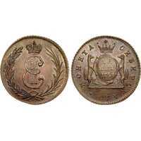  Денга 1764 года, Екатерина 2, фото 1 