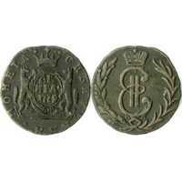 Денга 1779 года, Екатерина 2, фото 1 