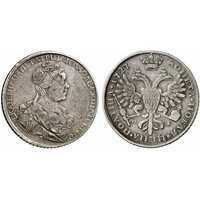  Полтина 1727 года, Екатерина 1, фото 1 