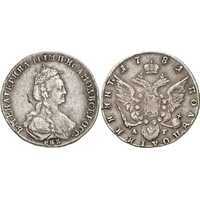 Полуполтинник 1781 года, Екатерина 2, фото 1 