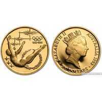  200 долларов 1993 года «100-летие Олимпийских игр»(золото, Австралия), фото 1 