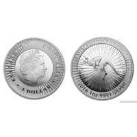  1 доллар 2016 года “Кенгуру”(серебро, Австралия), фото 1 