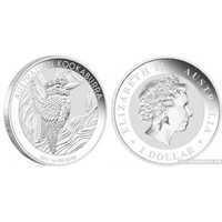 1 доллар 2014 года “Кукабарра”(серебро, Австралия), фото 1 