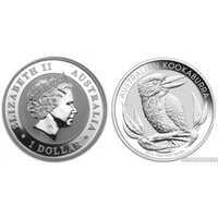  1 доллар 2012 года “Кукабарра”(серебро, Австралия), фото 1 