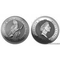 30 долларов 1995 года “Кукабарра”(серебро, Австралия), фото 1 