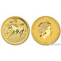  50 долларов 2014 года “Лунар II – Год Лошади”(золото, Австралия), фото 1 