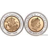  100 долларов 1999 года “Юбилейный Соверен”(золото, Австралия), фото 1 