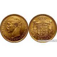  20 крон 1908-1912 года “Фредерик VIII”(золото, Дания), фото 1 
