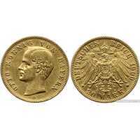  20 марок 1900 года “Отто. Бавария”(золото, Германия), фото 1 