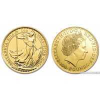  100 фунтов стерлингов 2014 года “Британия”(золото, Великобритания), фото 1 