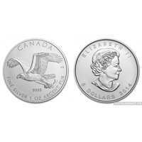  5 долларов 2014 года «Белоголовый орлан»(серебро, Канада), фото 1 