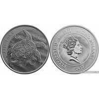  2 доллара 2012 года «Черепаха Таку»(серебро, Фиджи), фото 1 