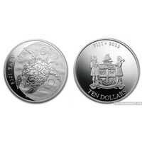  10 долларов 2013 года «Черепаха Таку»(серебро, Фиджи), фото 1 