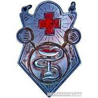  «Лучшей ударнице больницы Красного Креста», знаки и жетоны героев труда и ударников первых пятилеток, фото 1 