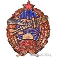  Знак Московского отделения ОДВФ, знаки добровольных обществ и общественных организаций, фото 1 