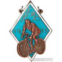  Призовой жетон по велоспорту ЛОСФК, спортивные знаки и жетоны, фото 1 