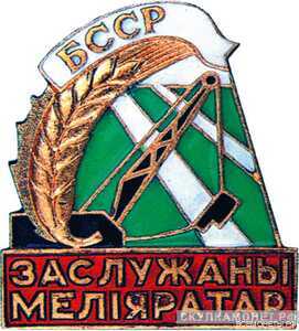  «Заслуженный мелиоратор Белорусской ССР», знаки и жетоны героев труда и ударников первых пятилеток, фото 1 