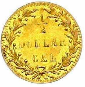  1/2 доллара 1872-1876 годов, Большая голова индейца (круглая), фото 2 