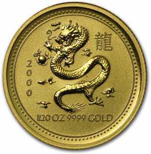  5 долларов 2000 года, Год дракона, фото 2 