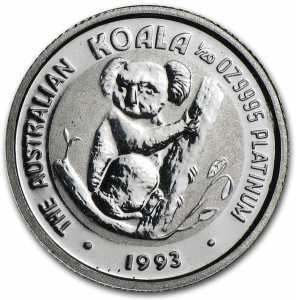  5 долларов 1993 года, Австралийская коала, фото 2 