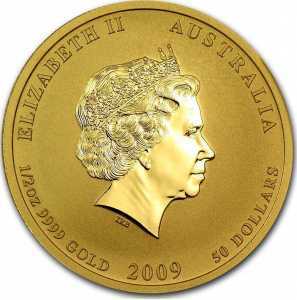  50 долларов 2009 года, Год быка - цветная, фото 1 