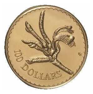  100 Долларов 1997 года, Цветочные эмблемы - Kangaroo paw, фото 2 