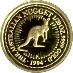  5 долларов 1994-1995 годов, Красный кенгуру, фото 2 