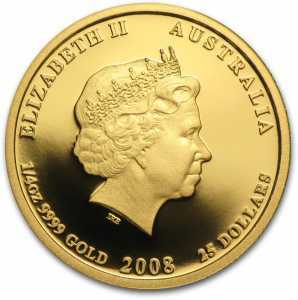  25 долларов 2008 года, Год мыши, фото 1 