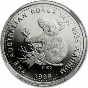  25 долларов 1999-2000 годов, Австралийская коала, фото 2 